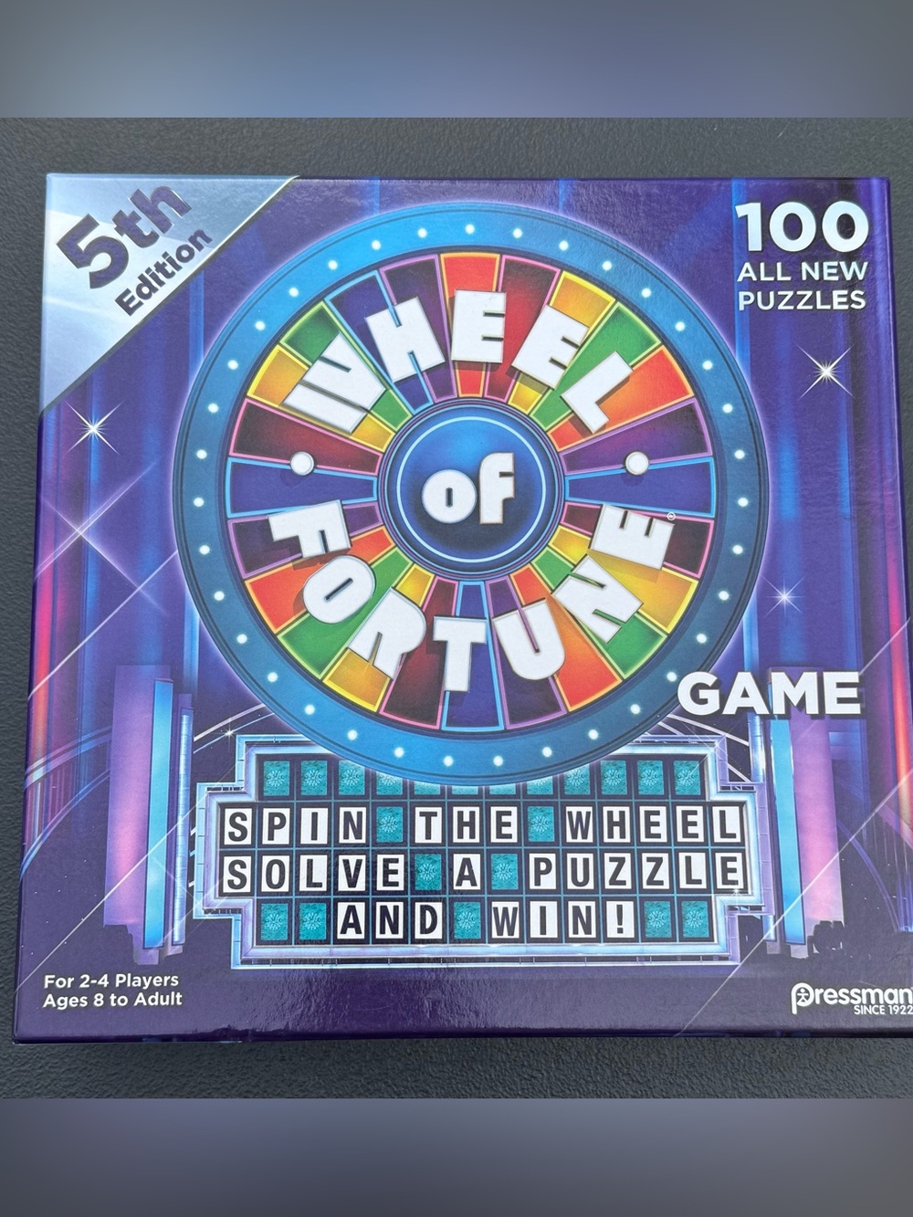 Wheel of Fortune Game: 5th Edition Board Game - New